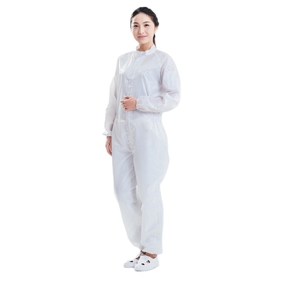 Supply dust-free clothing, 0.5-striped white anti-static coveralls required by the microbiological engineering workshop